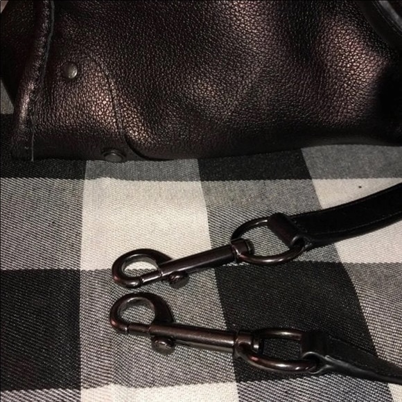 Coach Metallic Bronze Rhyder Large Satchel - Picture 7 of 15